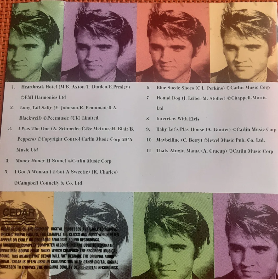 Elvis Presley Live CD image indicator(3)