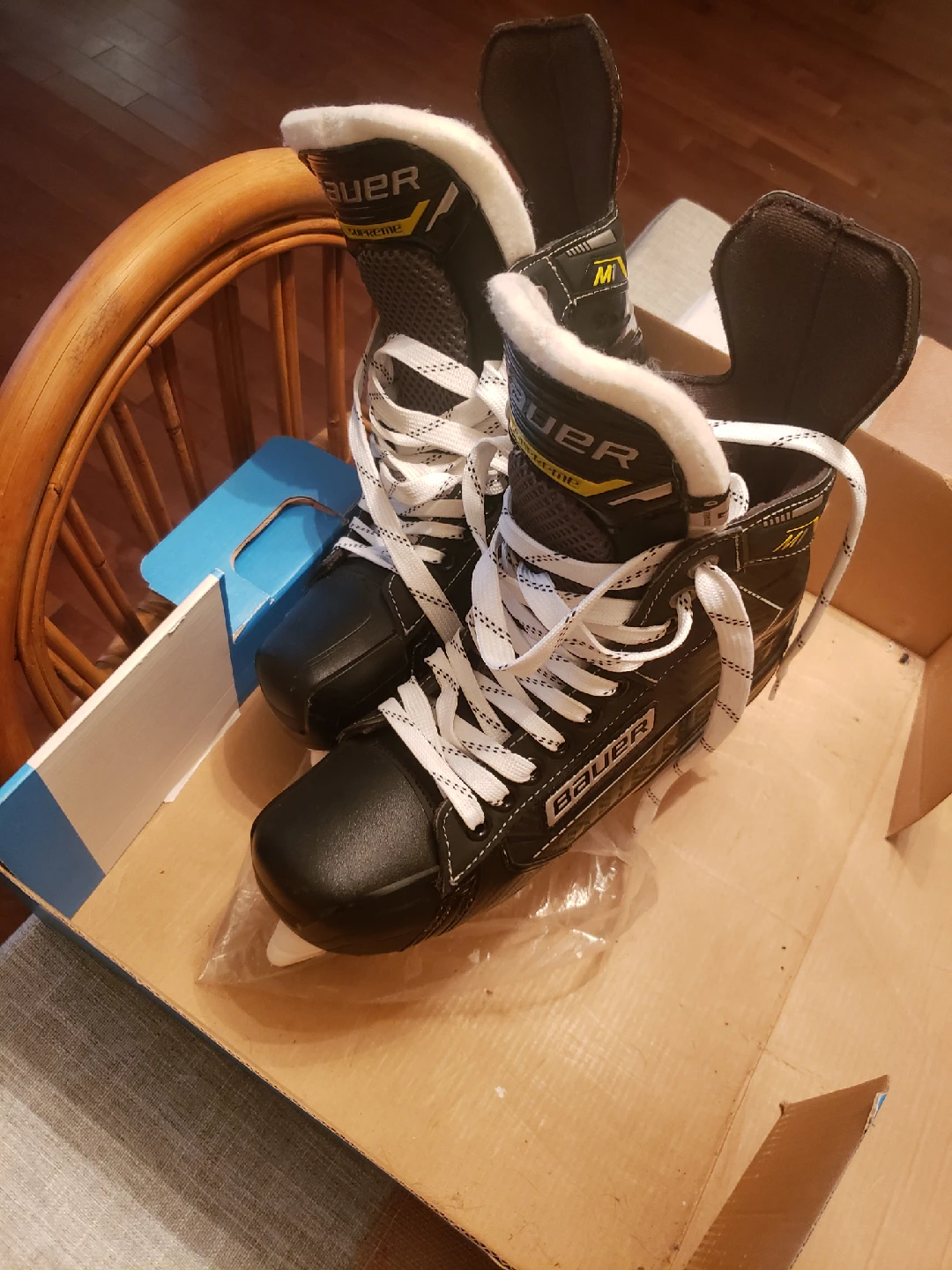 Bauer Supreme M1 Ice Skates - Size 7.0 - photo 2