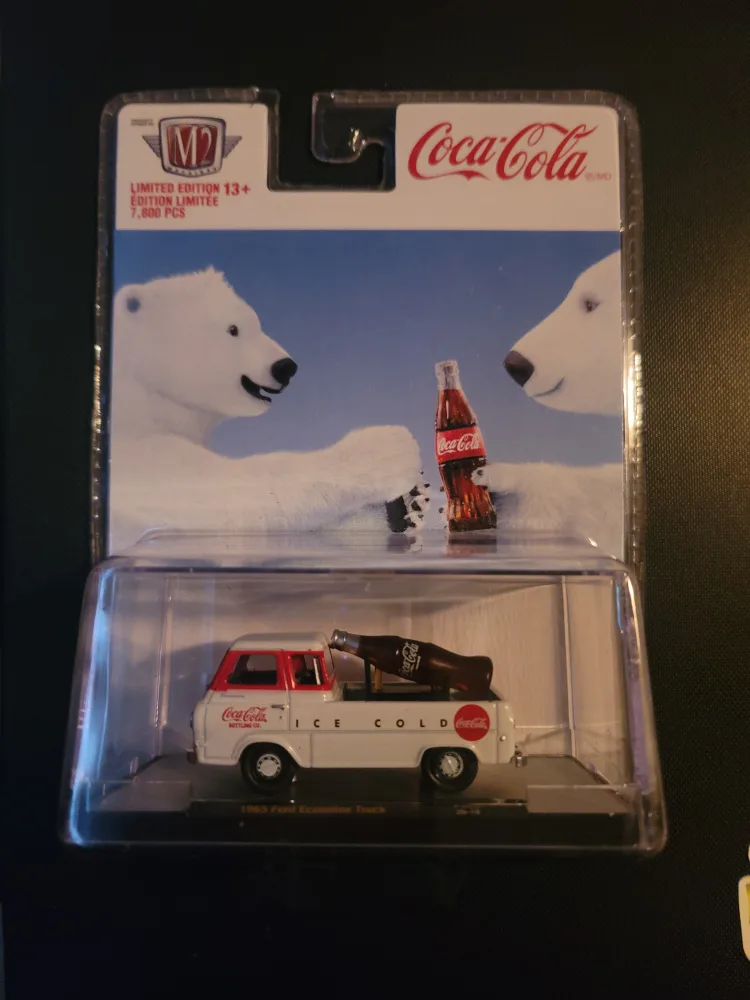 M2 Machines Coca-Cola 1965 Ford Econoline Truck thumbnail