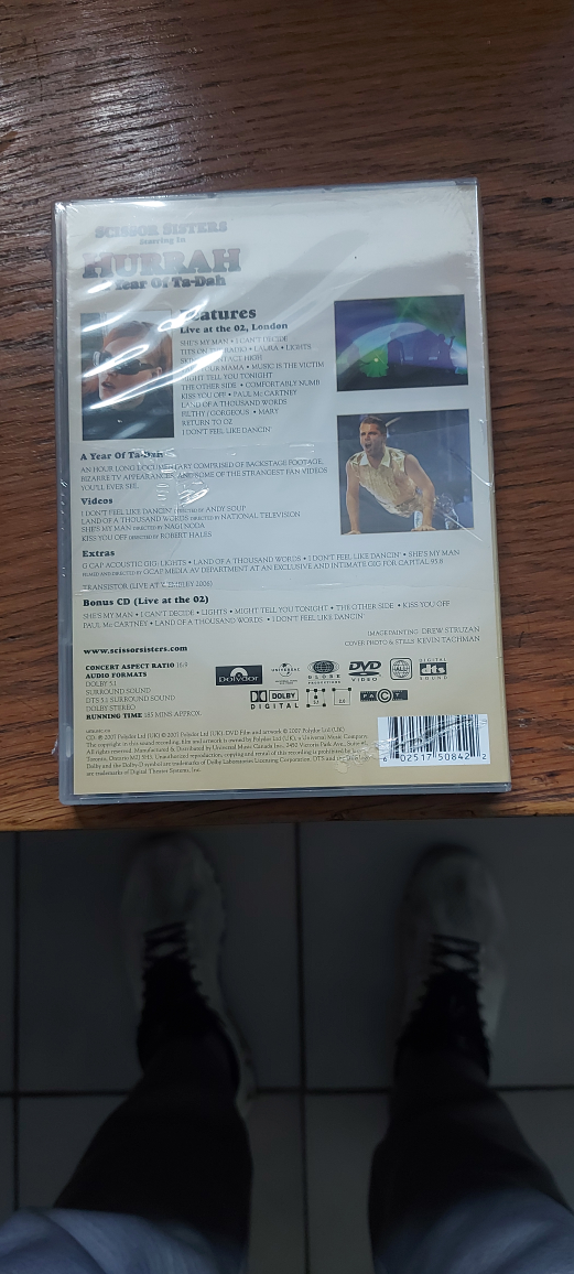 Scissor Sisters Hurrah A Year Of Ta-Dah DVD - photo 2