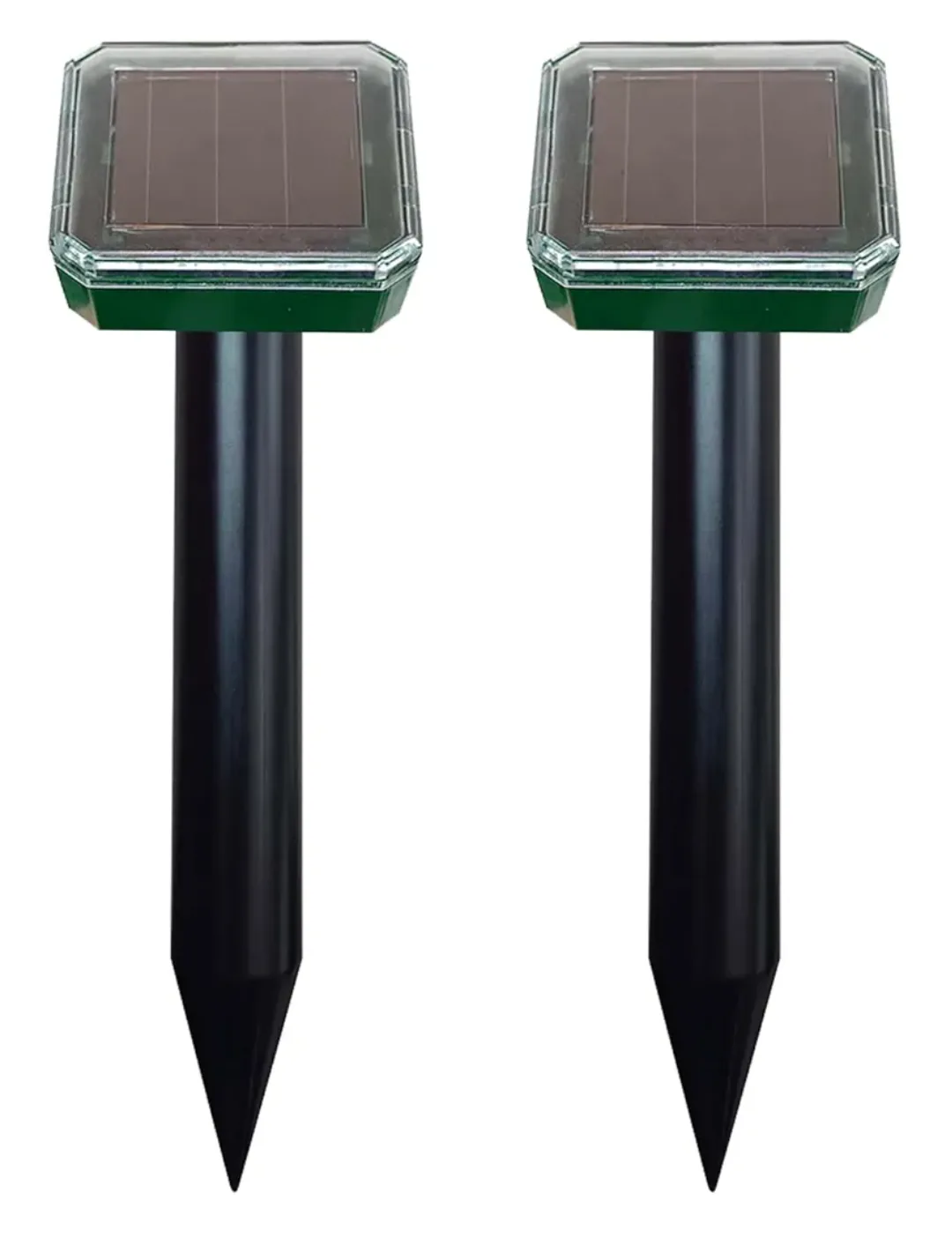 Solar Mole Repellent Ultrasonic Powered image indicator(2)