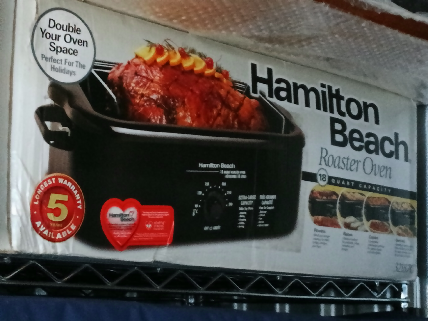 Hamilton Beach 18 Quart Roaster Oven