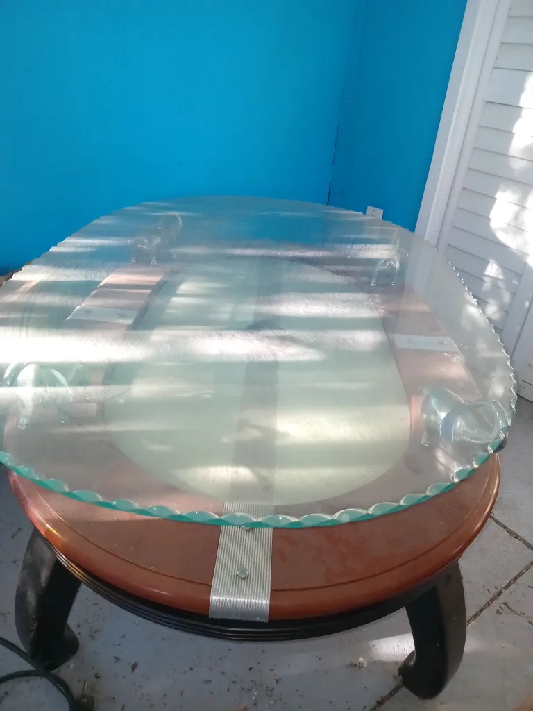 Glass Top Coffee Table image indicator(2)