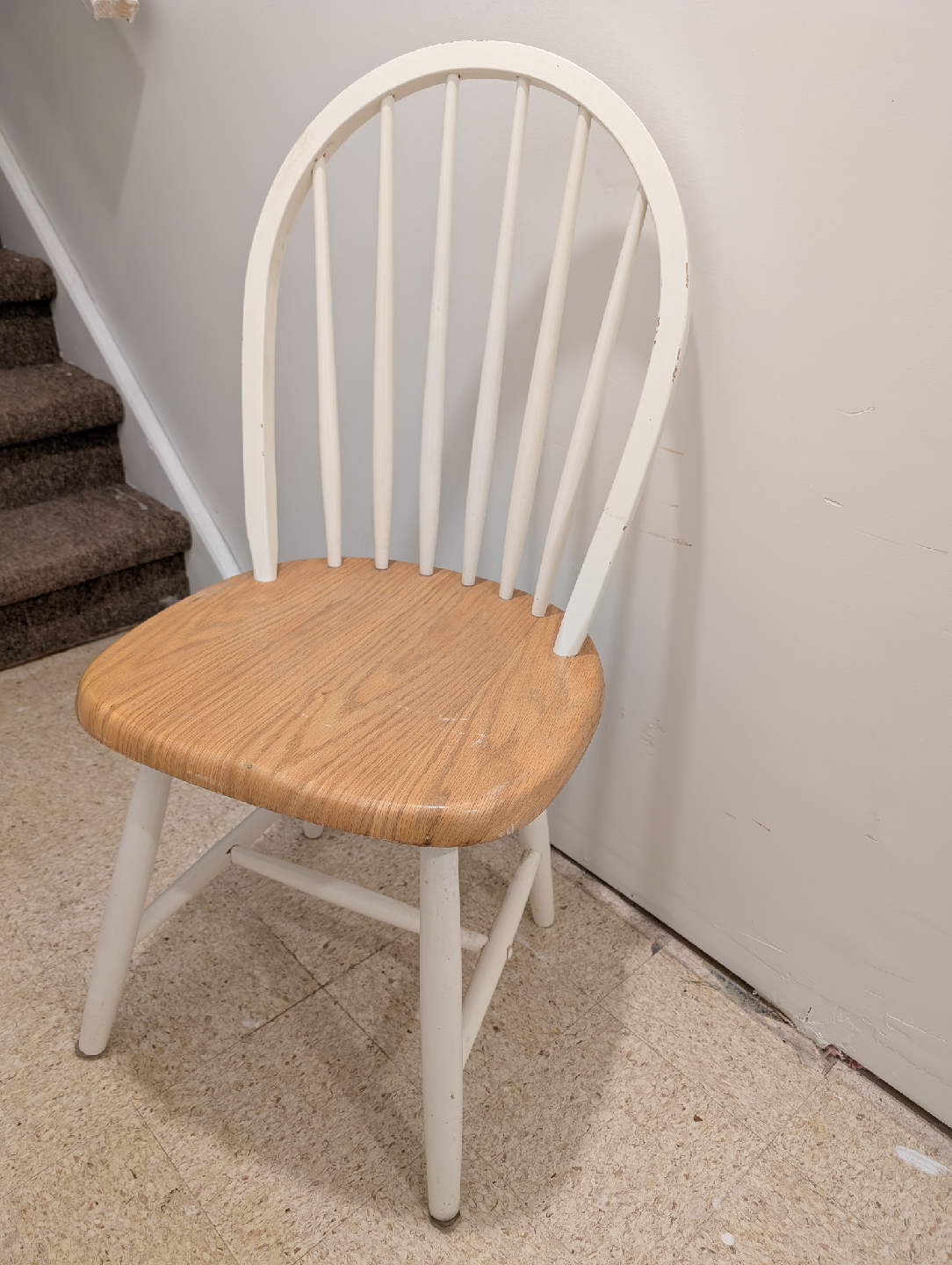 Drop Leaf Table and Two Chairs - photo 4