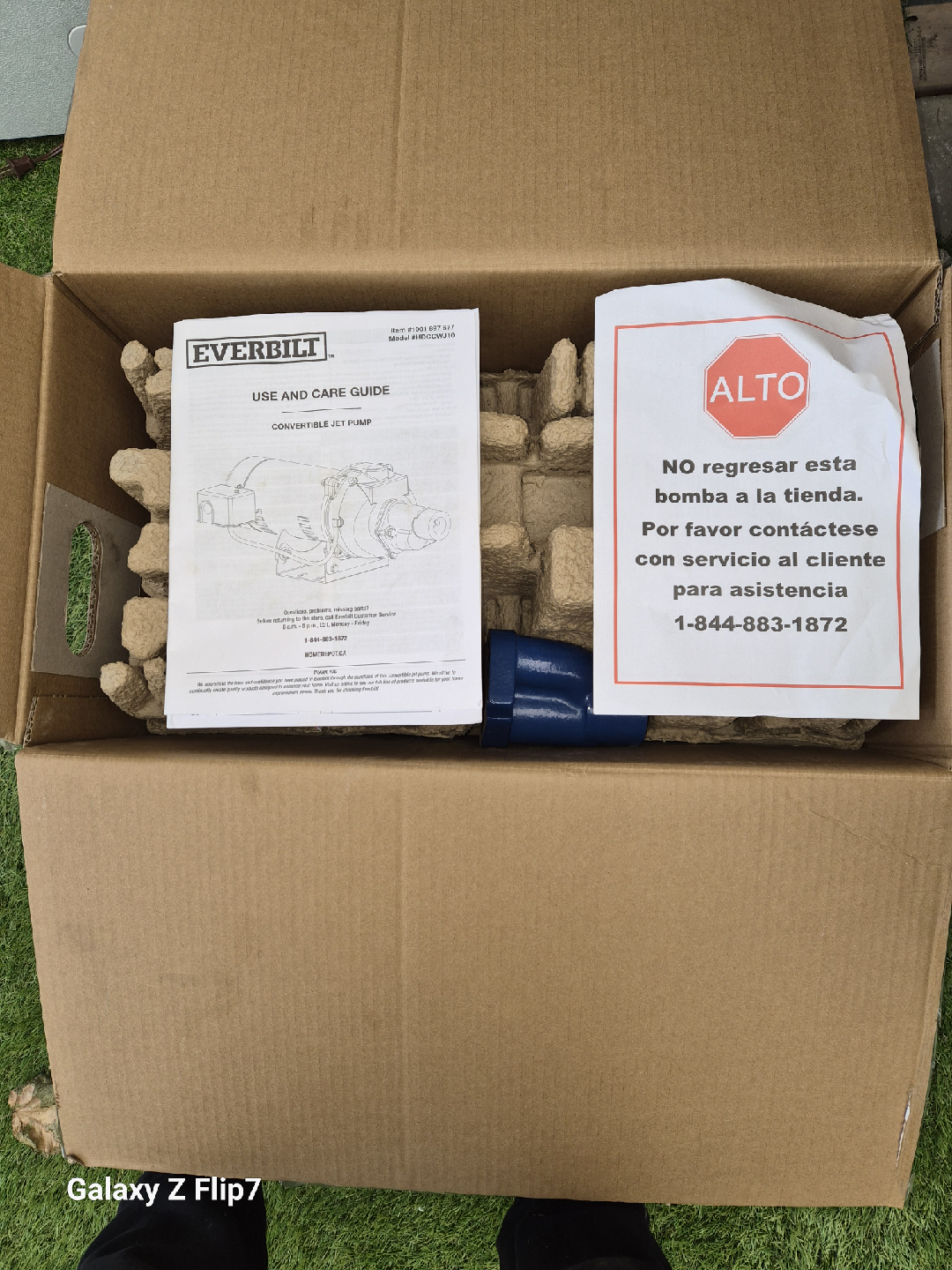 Everbilt Convertible Jet Pump - New in Box! - photo 3