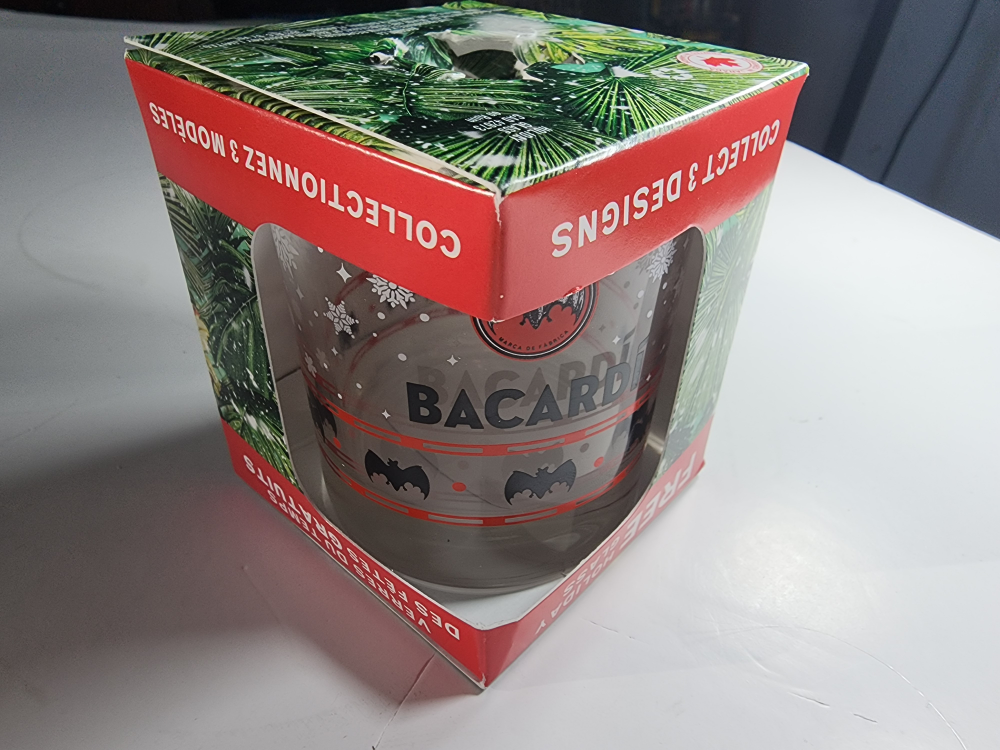 Bacardi Holiday Glass - Collect All 3!