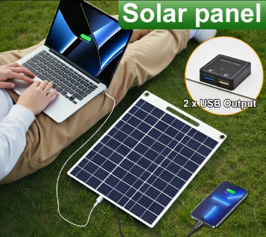 ⚡ Ultra-Efficient Solar Panel Charger | Portable & Lightweight 🔋