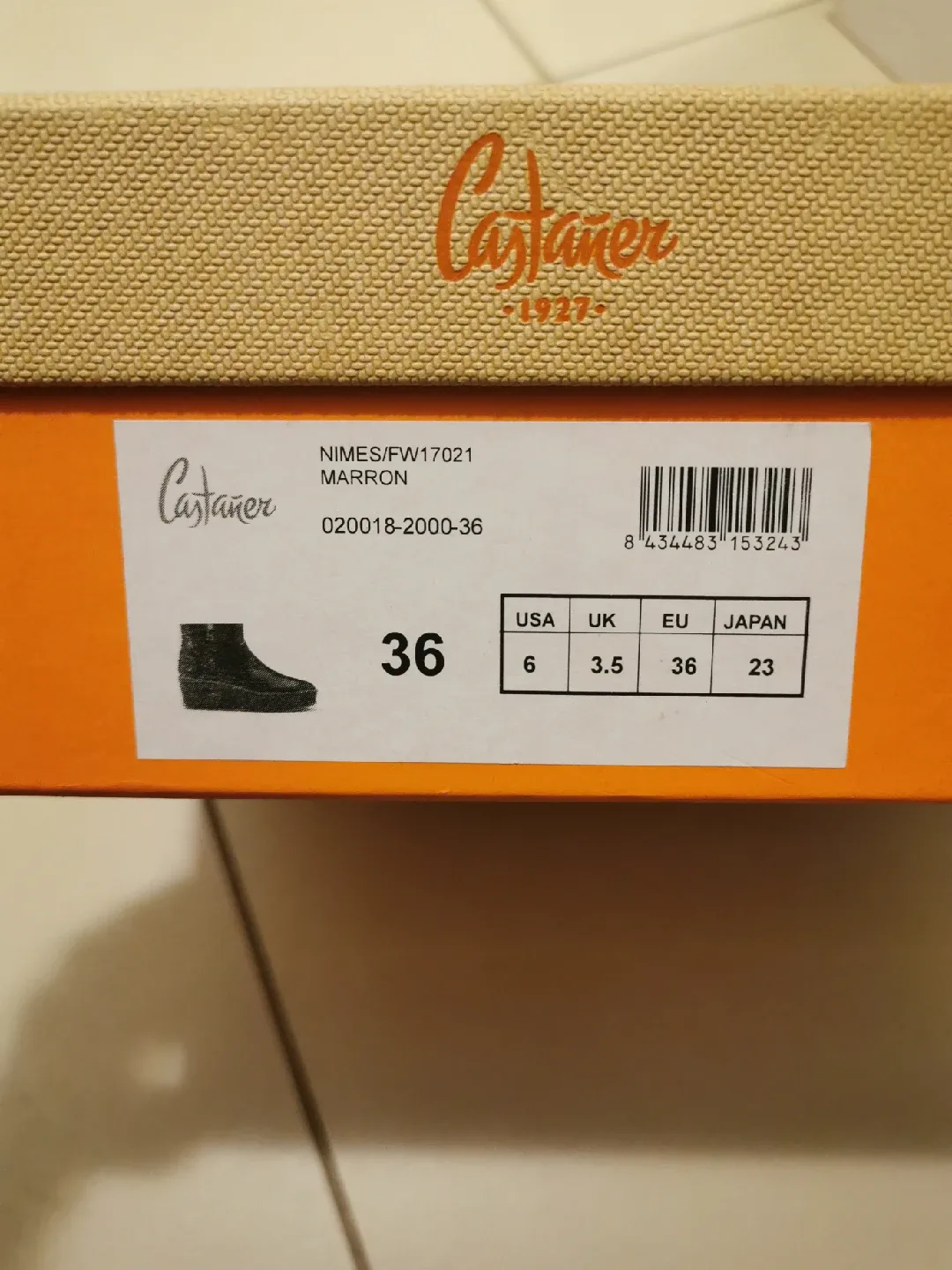 Cougar Brown Leather Ankle Boots, Size 6 image indicator(7)