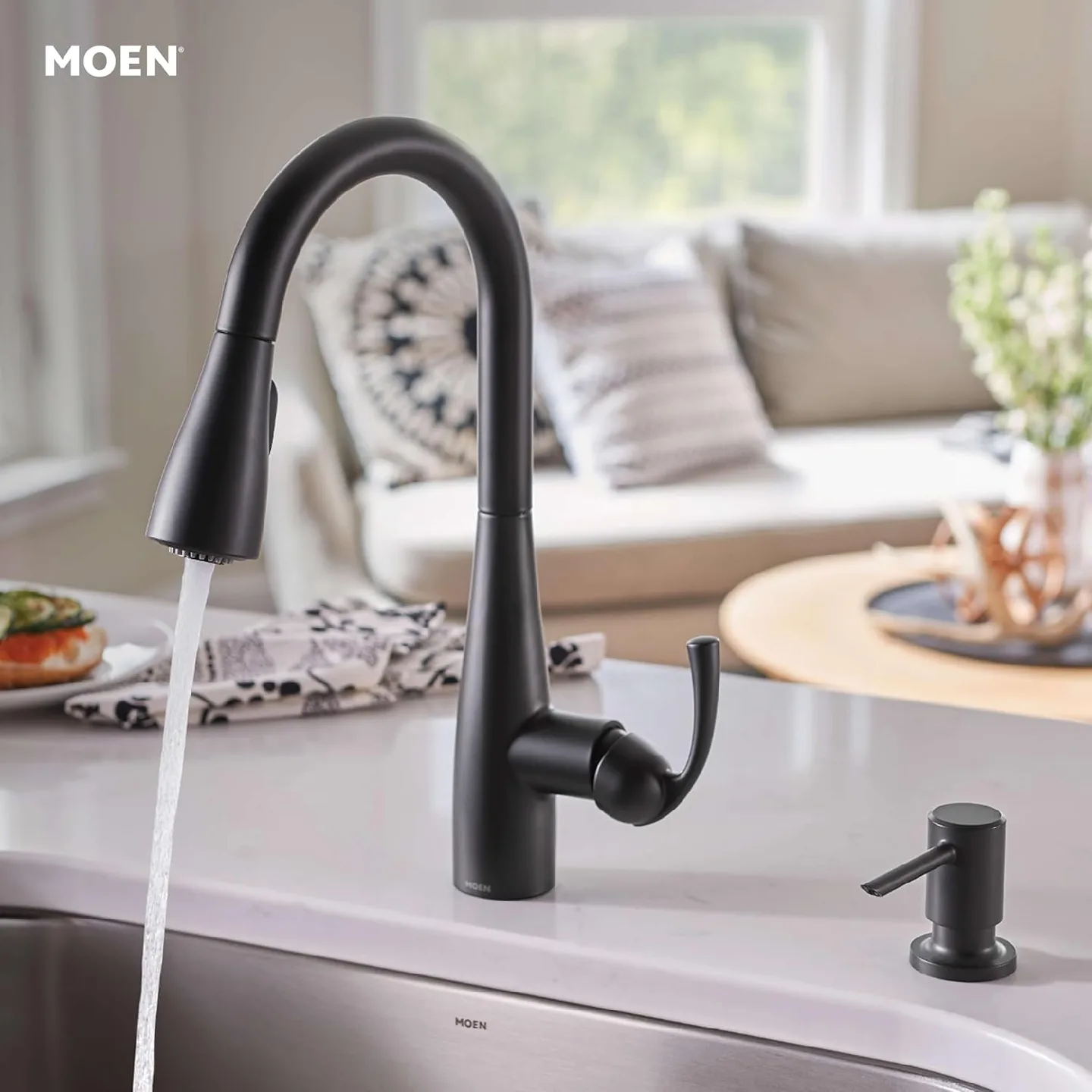 Brand New, Sealed Moen Kitchen Faucet For Sale image indicator(4)