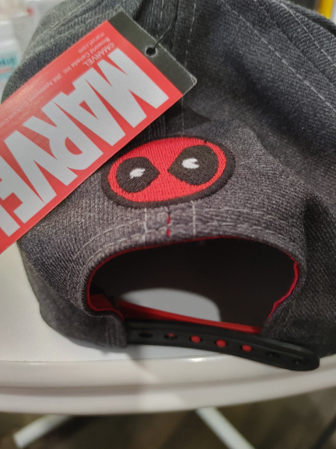 🧡MARVEL AUTHENTIC DEADPOOL CAP BRAND NEW! - photo 2