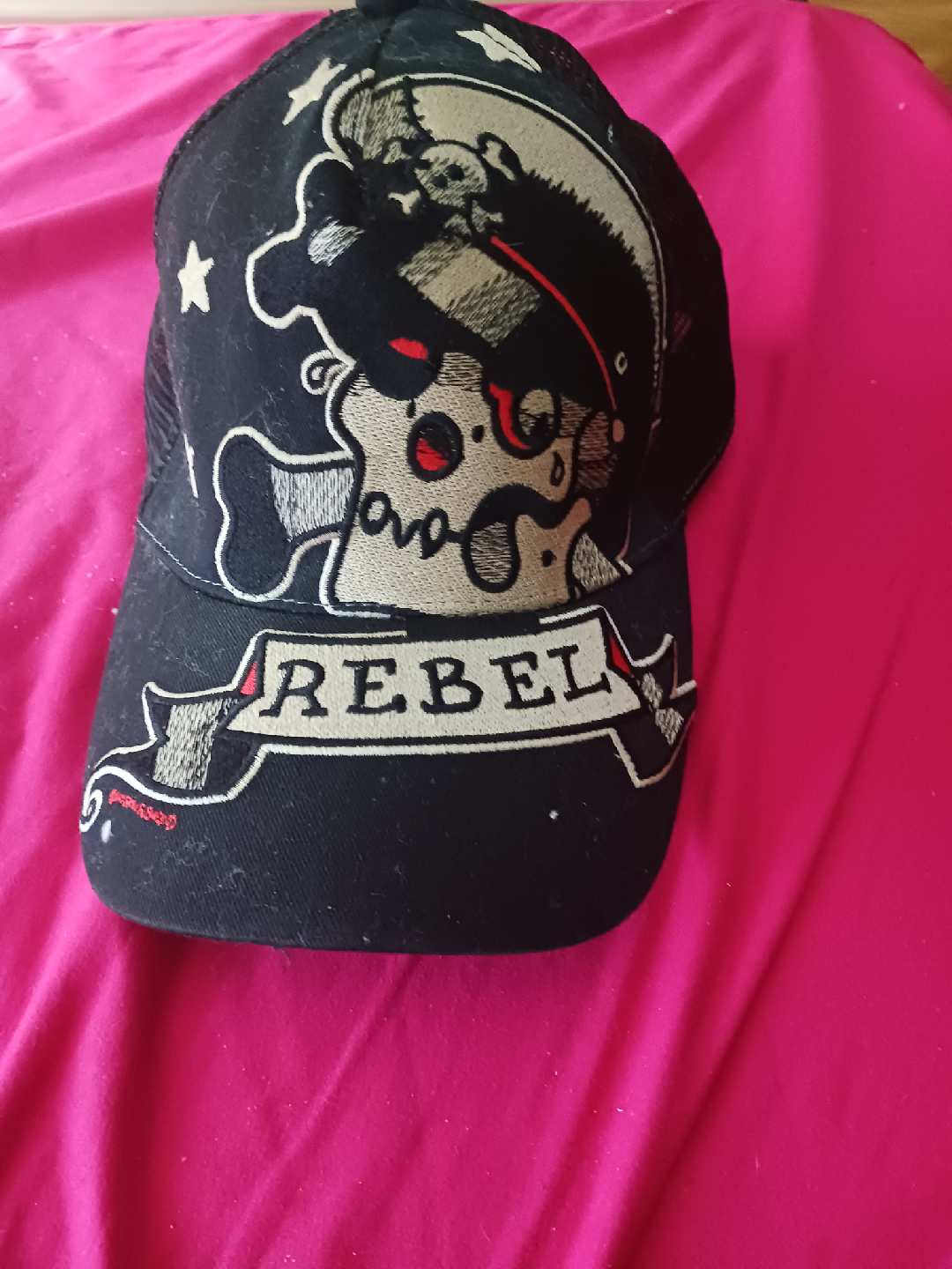 Illicit Originals Black Trucker Hat - Rebel Design