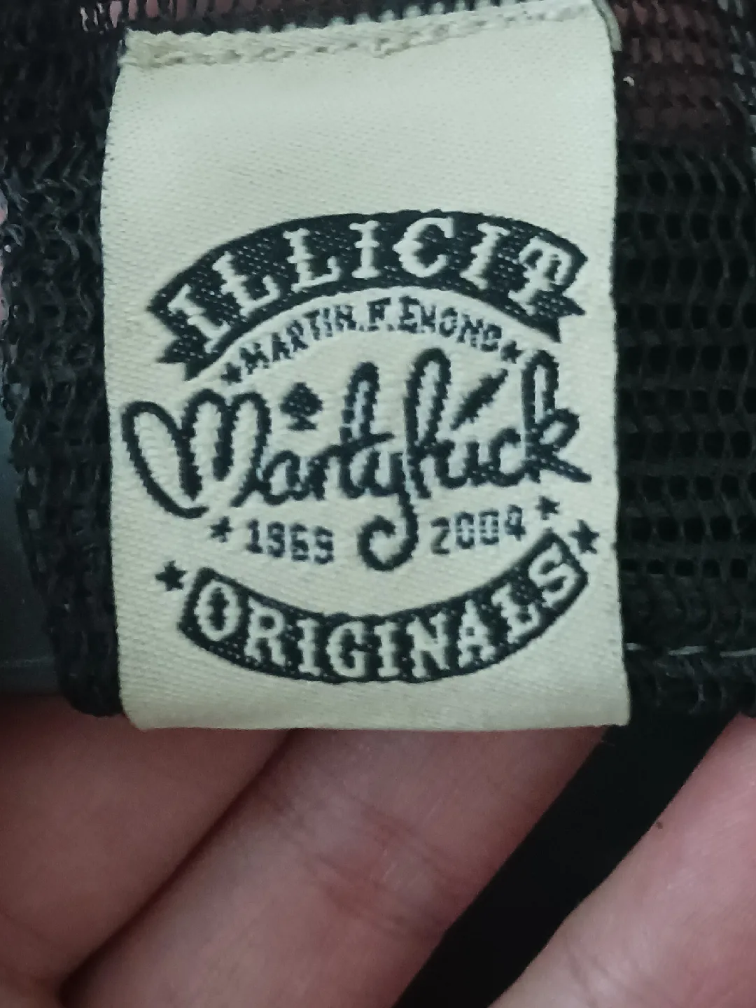 Illicit Originals Black Trucker Hat - Rebel Design image indicator(3)