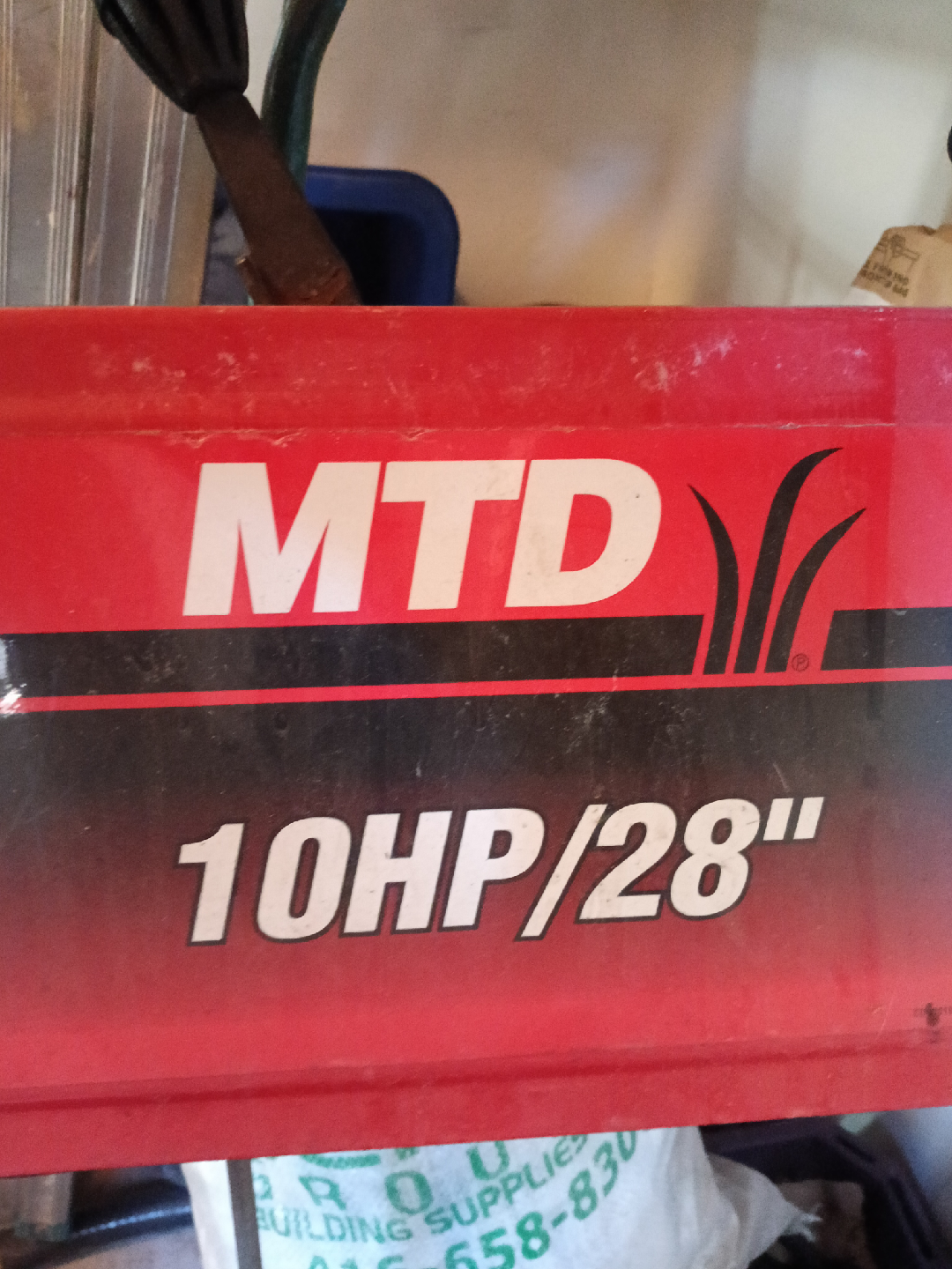MTD 10HP/28" Snowblower