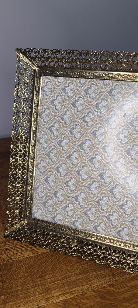Vintage Ornate Gold Picture Frame - photo 3