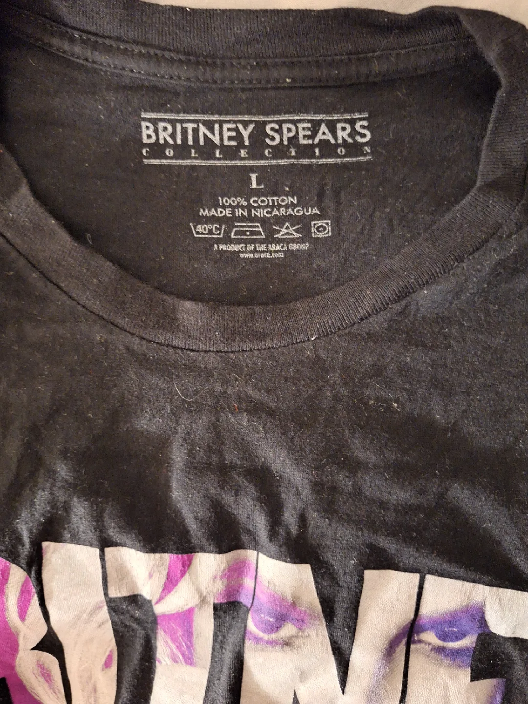 Britney Spears Graphic Tee - Size L image indicator(2)