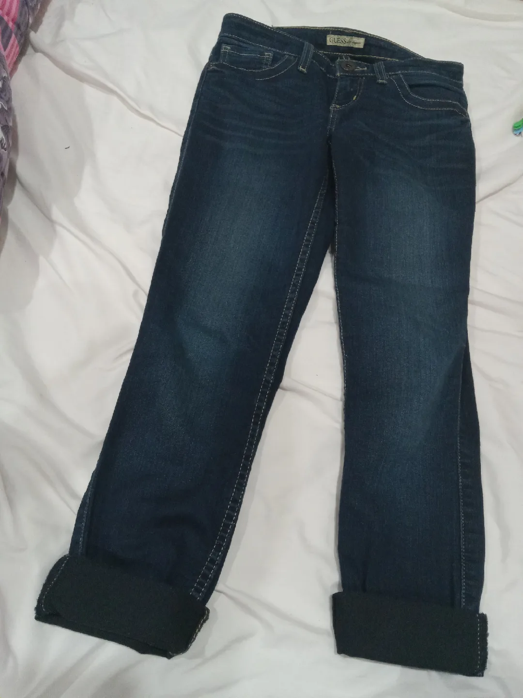 Guess Dark Wash Jeans - Size 26 thumbnail