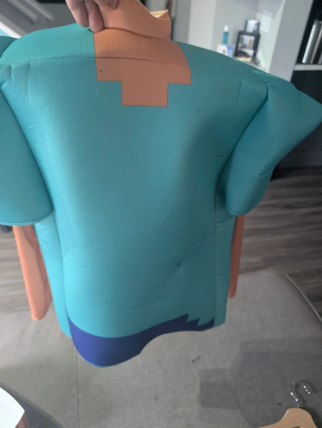 Minecraft Steve Halloween costume 10 to 12 year image indicator(2)