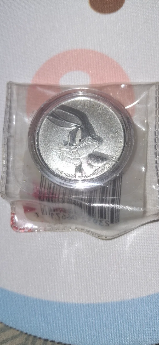 2015 Bugs Bunny Fine Silver 20 Dollars Coin image indicator(2)