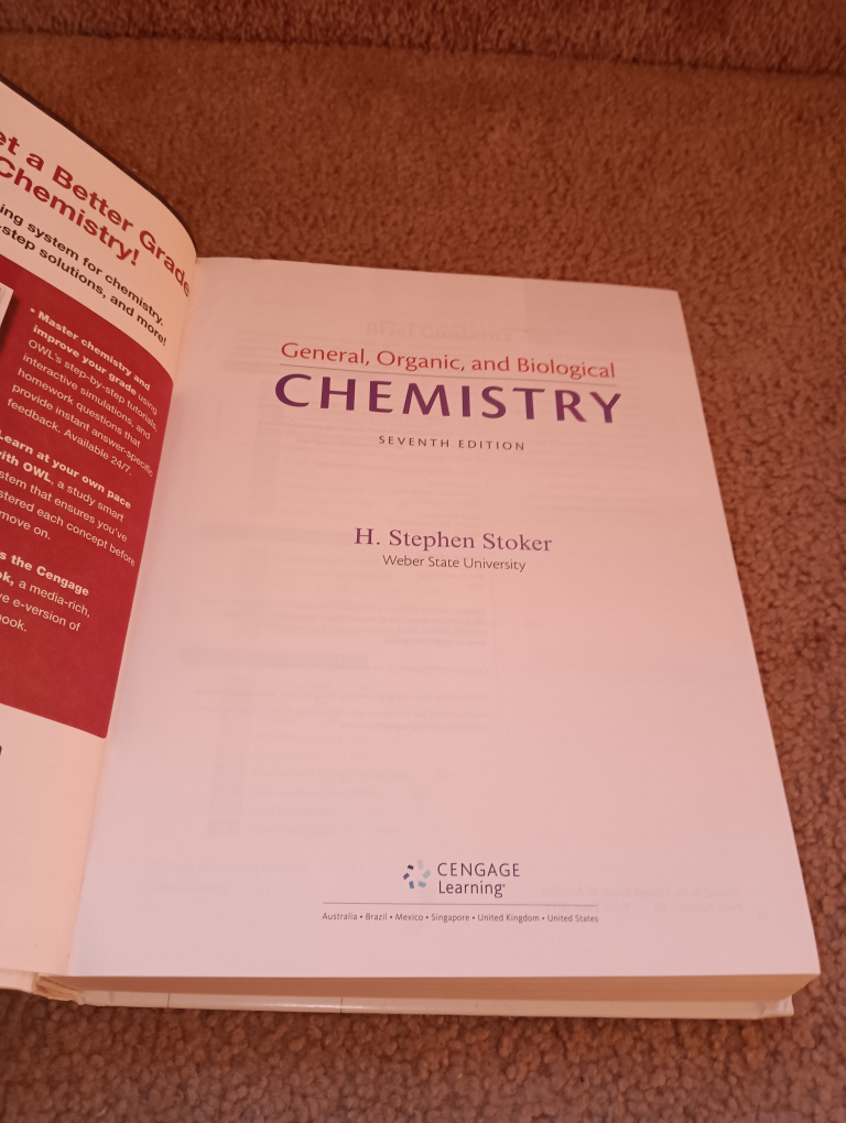 General, Organic, & Biological Chemistry 7th Edition - photo 2