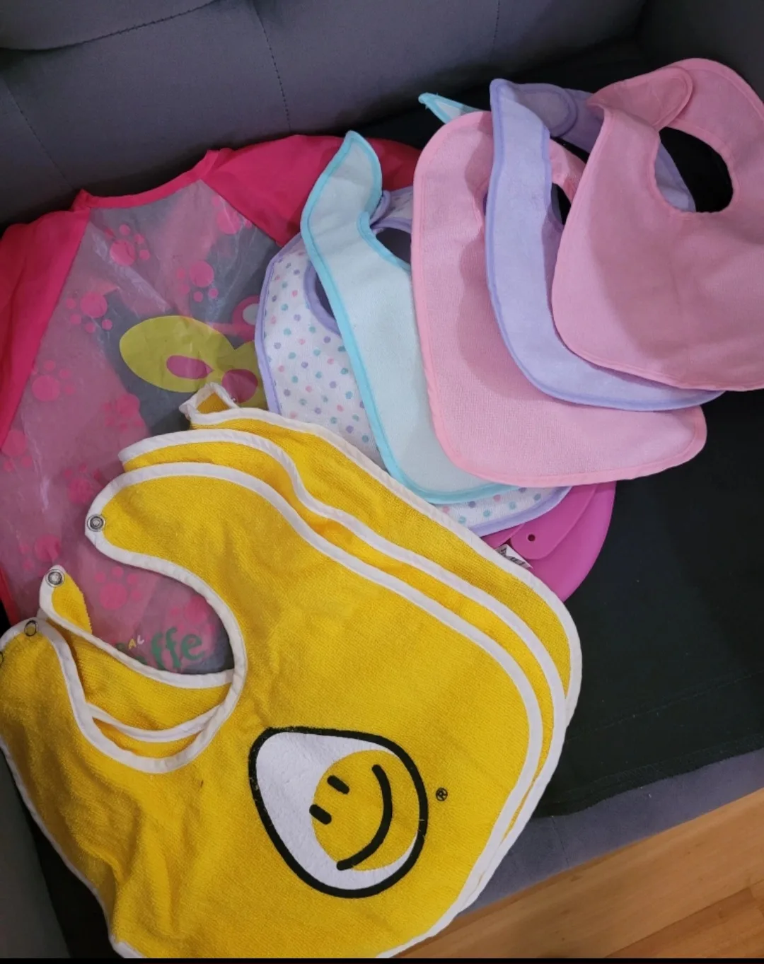 Baby Bibs - Assorted Colours thumbnail