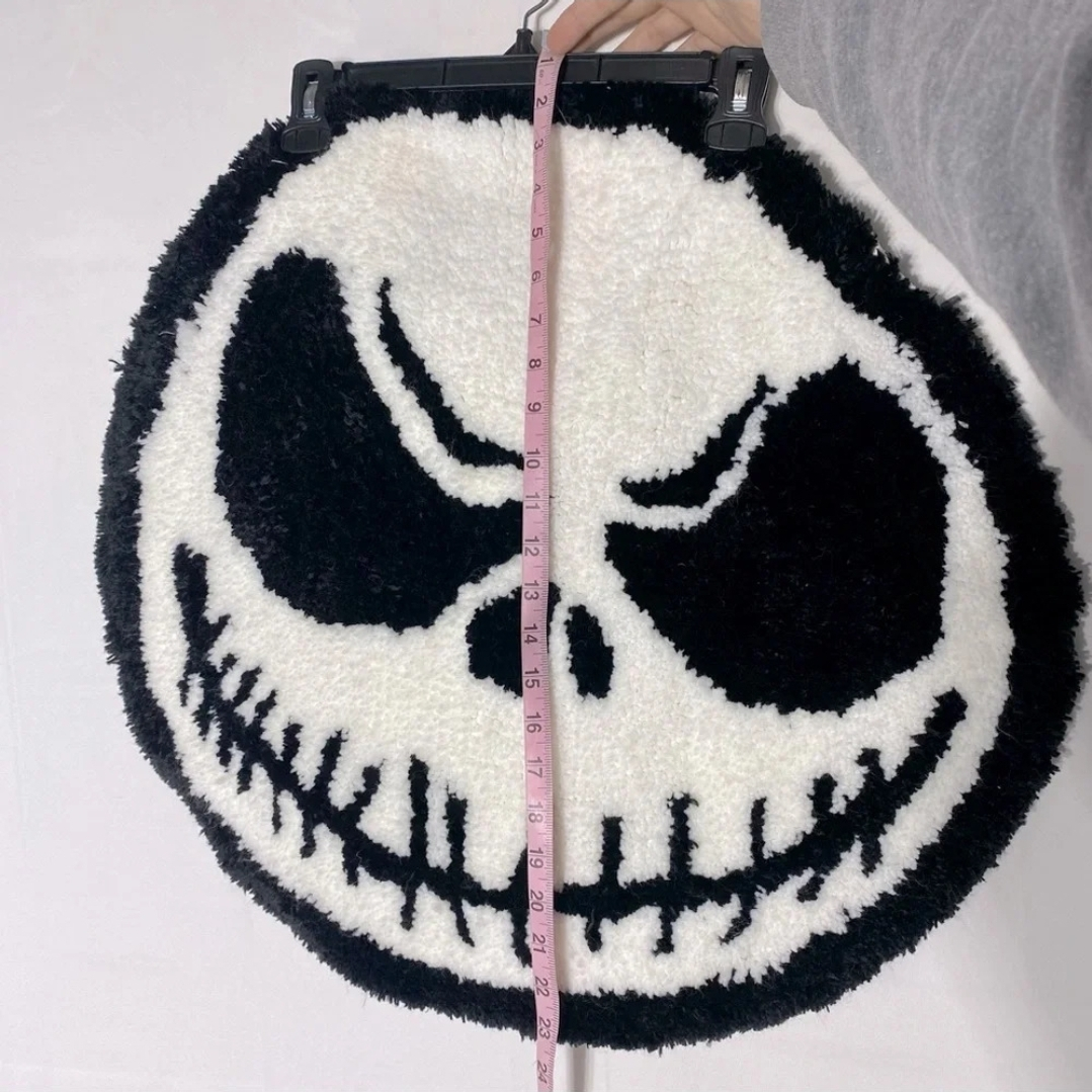 Handmade Nightmare Before Christmas Jack Skellington Rug - photo 3