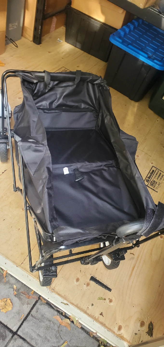 Black Folding Wagon - photo 2