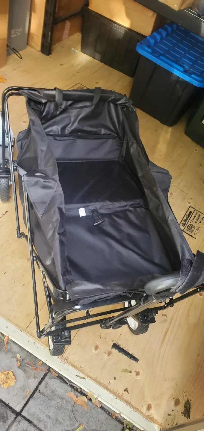 Black Folding Wagon image indicator(2)