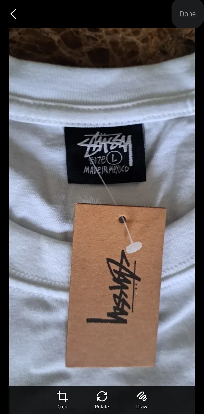 Stussy Summer 19 No Bad Days Tee - Size L image indicator(5)