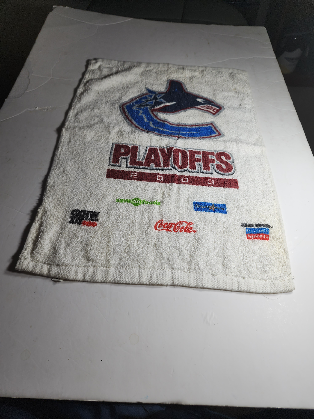 Vancouver Canucks 2003 Playoffs Towel