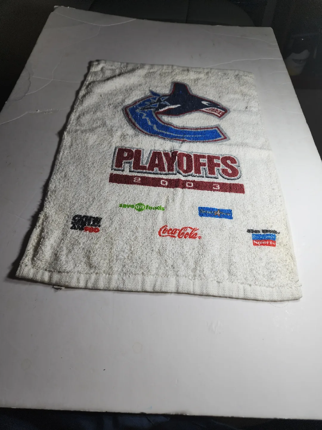 Vancouver Canucks 2003 Playoffs Towel thumbnail