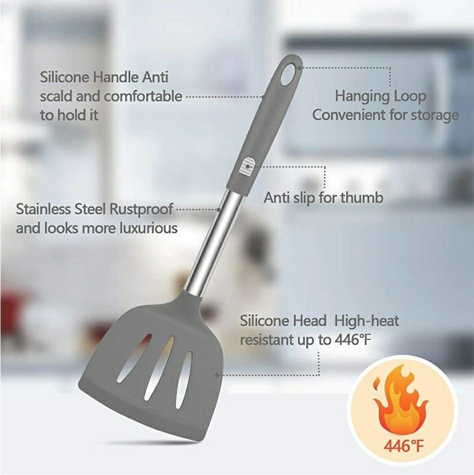 Silicone Kitchen Utensil Set - photo 3