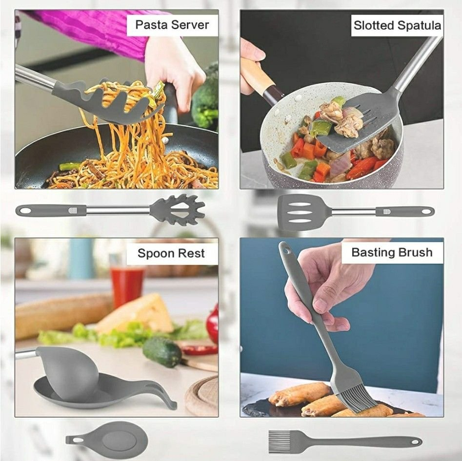Silicone Kitchen Utensil Set - photo 5