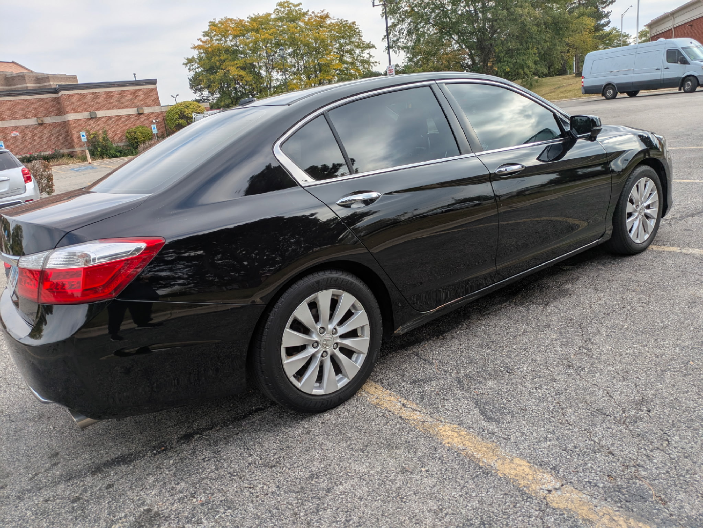 2014 Black Honda Accord Sedan EX-L - photo 3