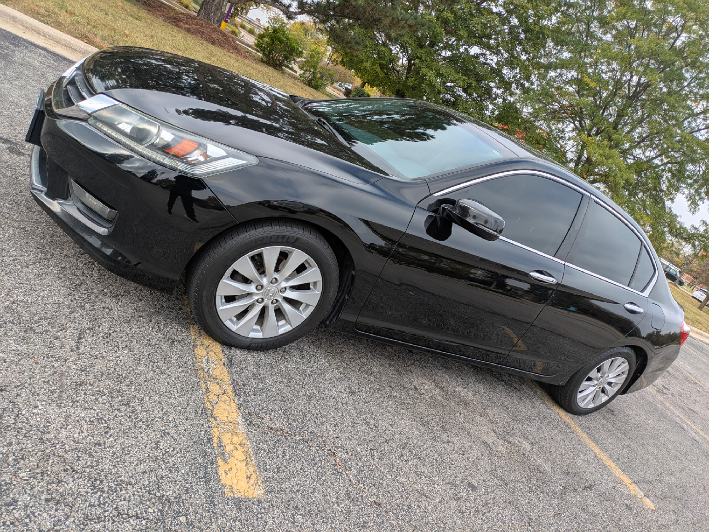 2014 Black Honda Accord Sedan EX-L - photo 4