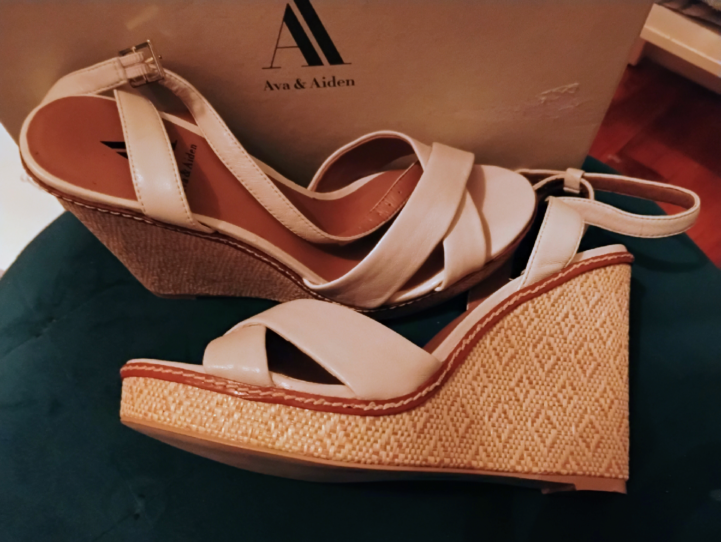 Ava & Aiden Women's Wedge Sandals - Size 7.5 - photo 3
