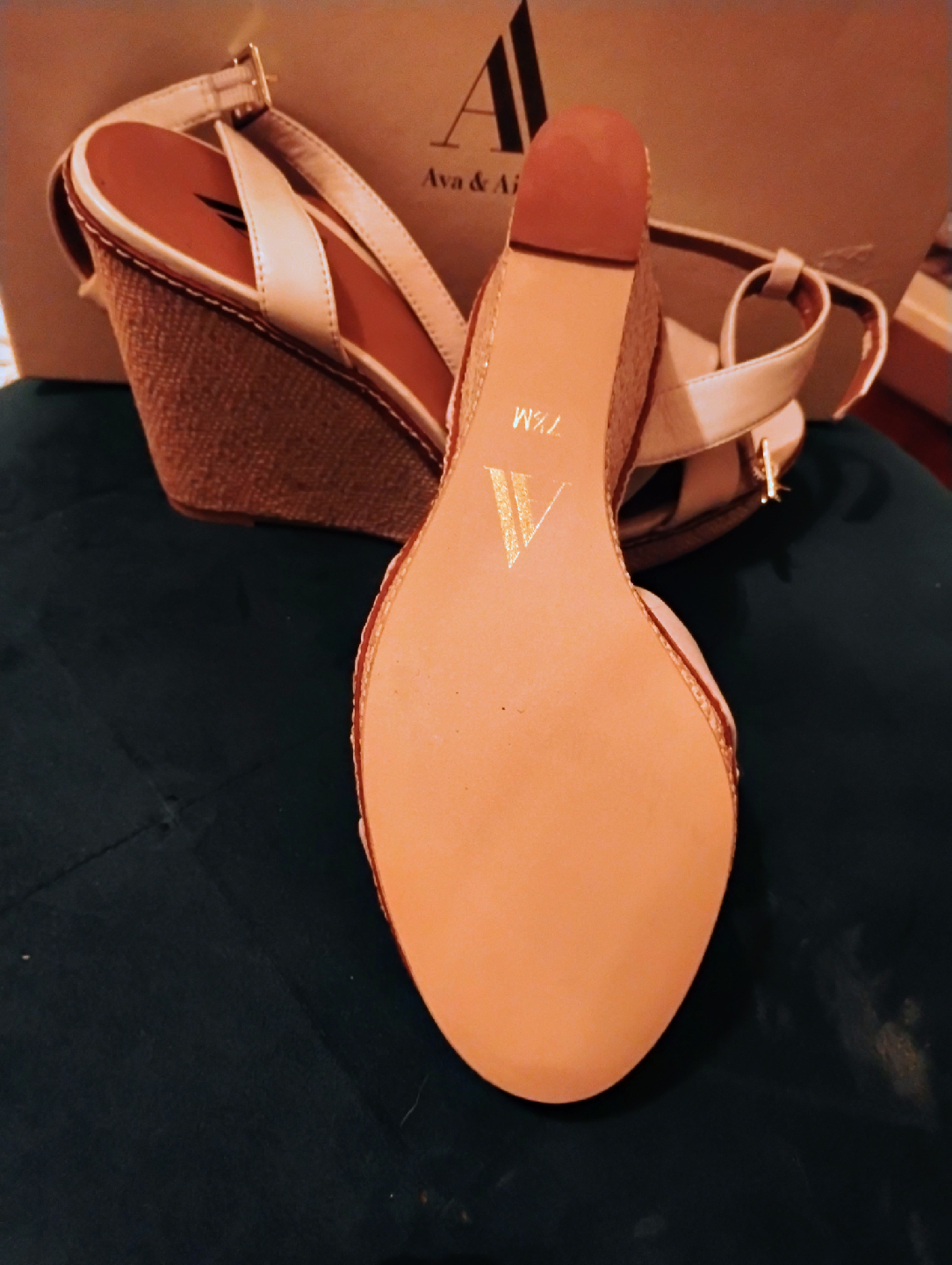 Ava & Aiden Women's Wedge Sandals - Size 7.5 - photo 4