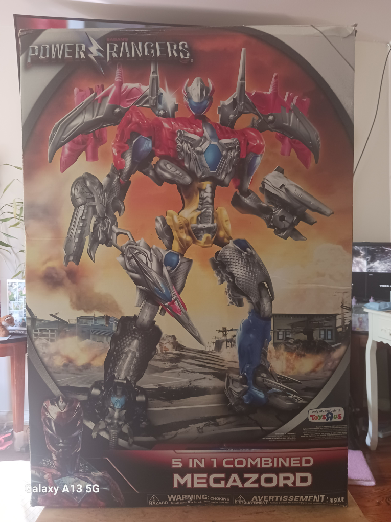 Power Rangers 5-in-1 Combined Megazord Toy