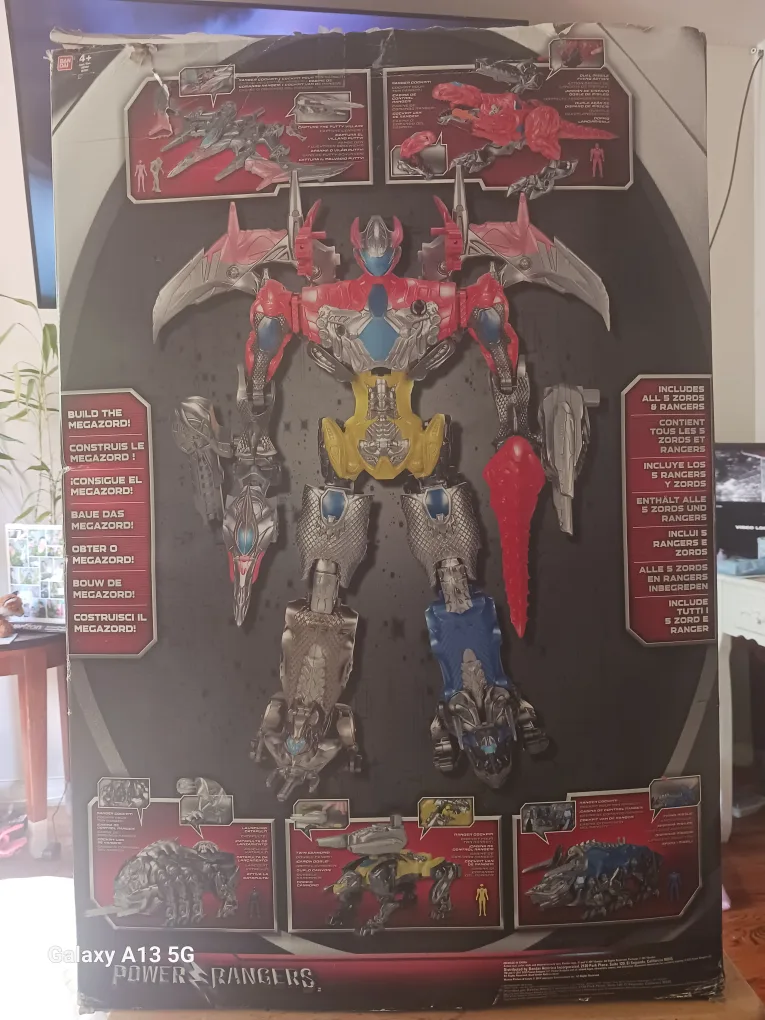 Power Rangers 5-in-1 Combined Megazord Toy image indicator(2)