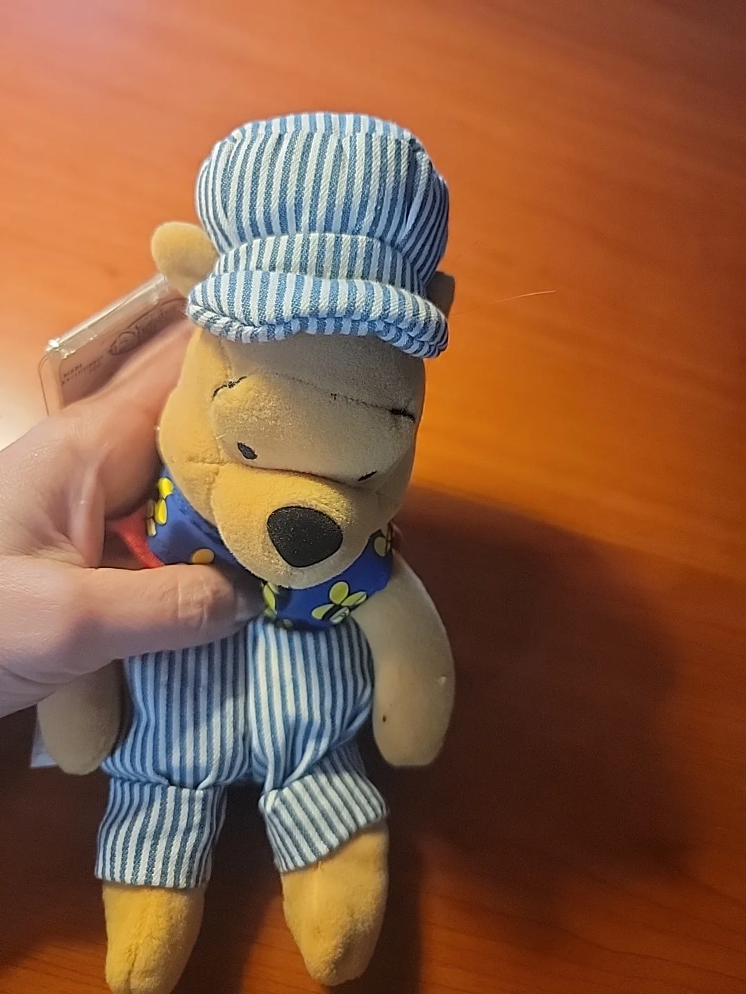 Disney Winnie the Pooh Train Conductor Plush - New image indicator(2)