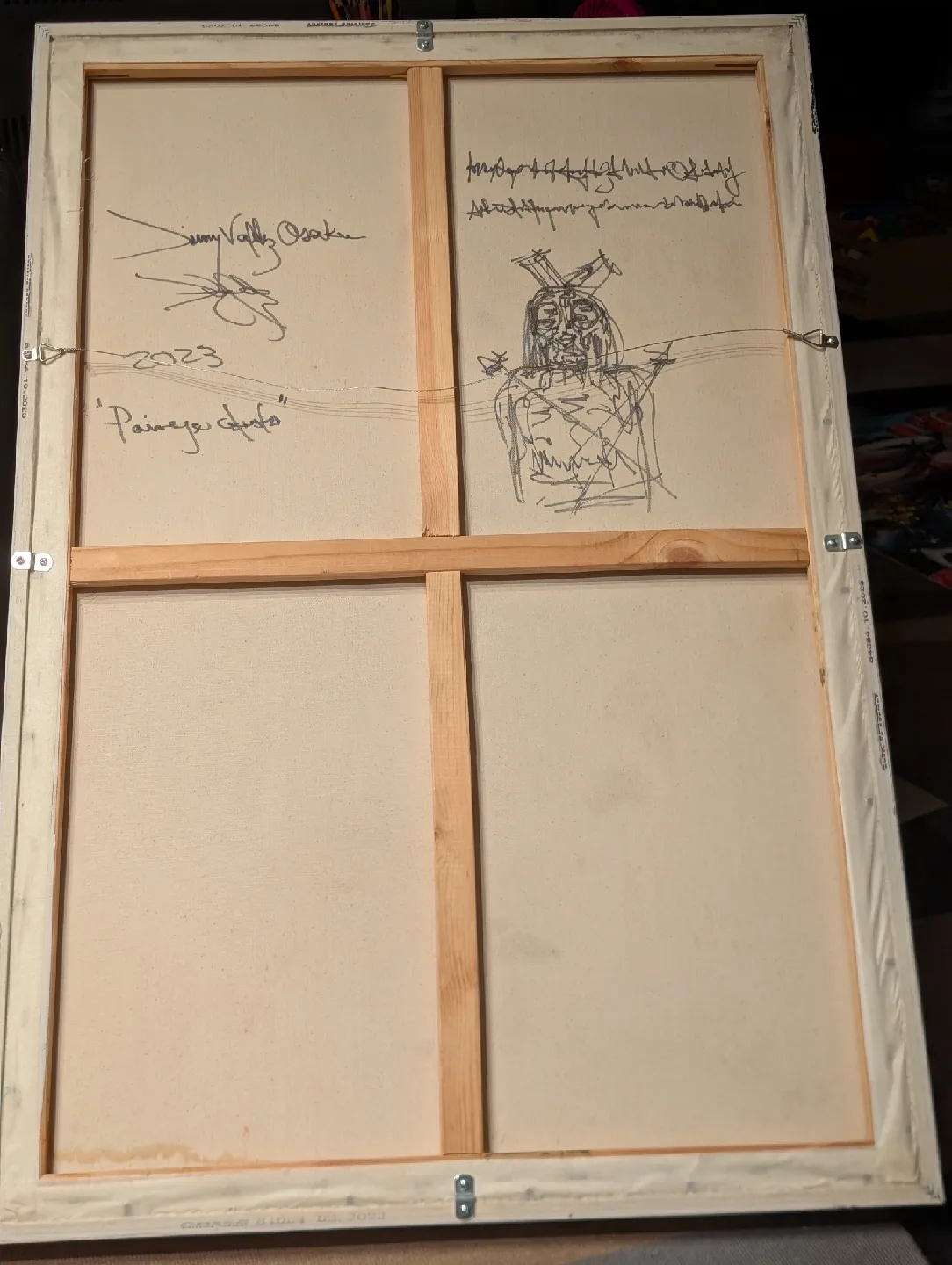 Original Framed Abstract Painting image indicator(3)