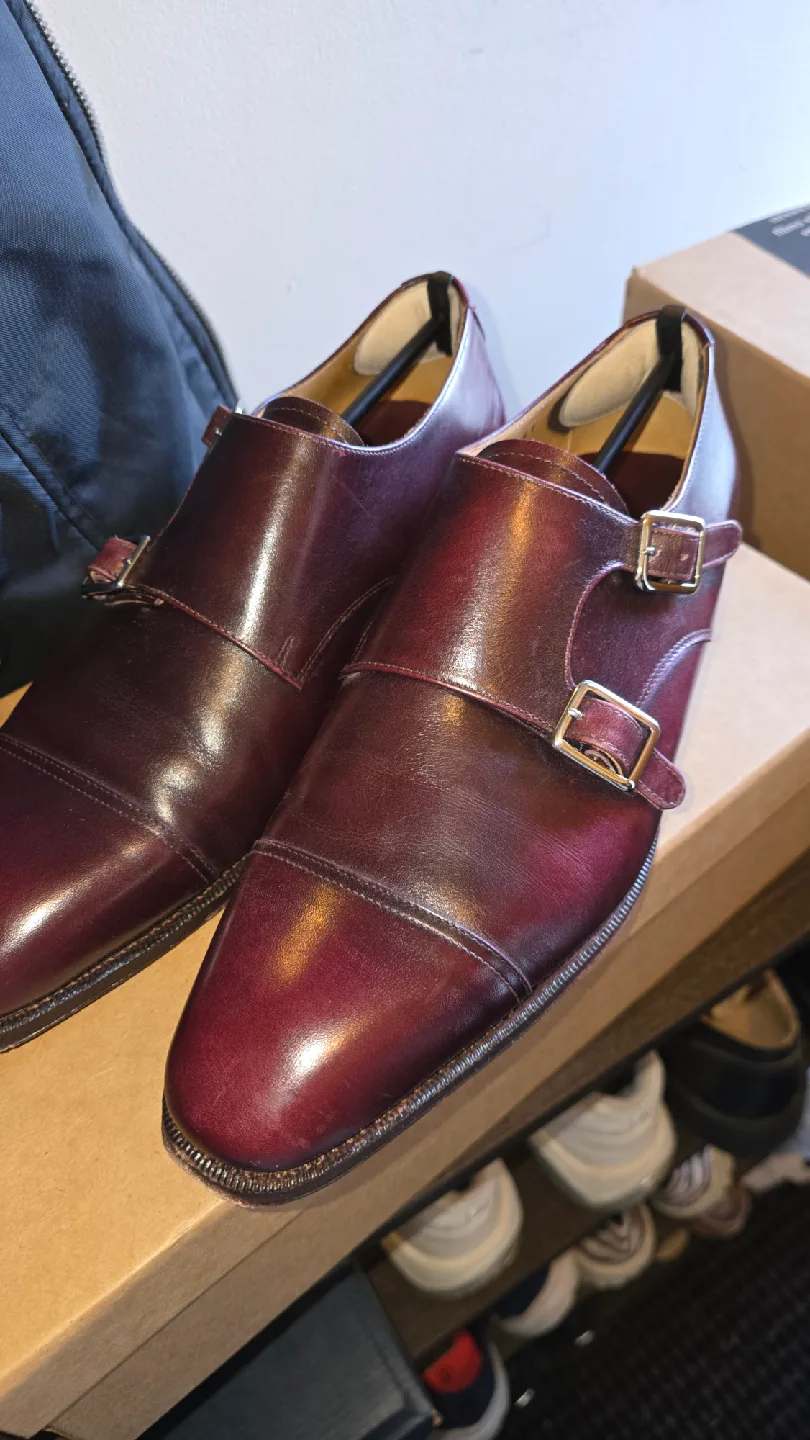 Meermin Mallorca Double Monk Strap Shoes