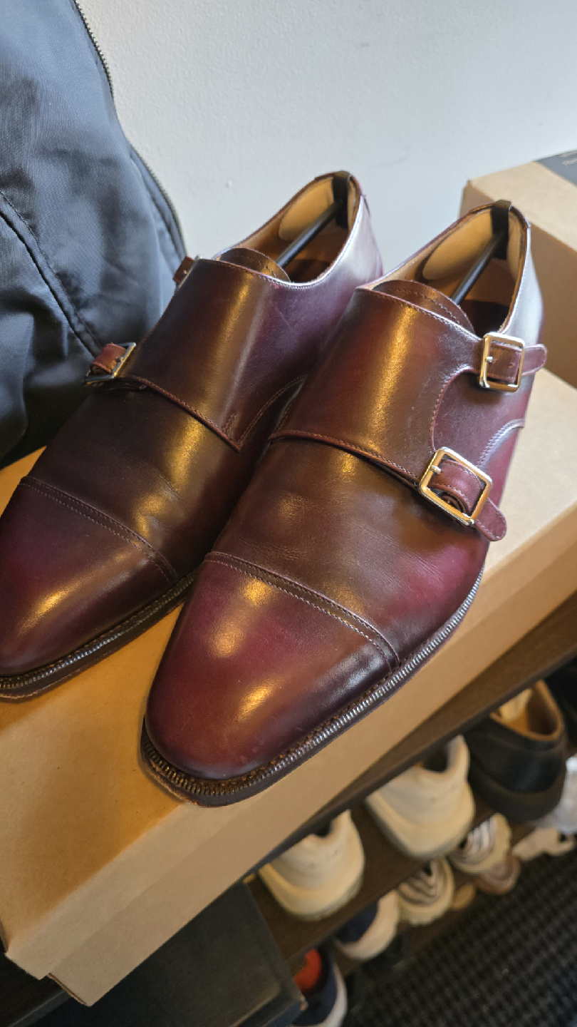 Meermin Mallorca Double Monk Strap Shoes - photo 3