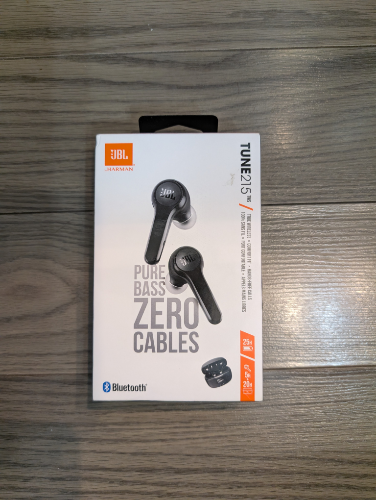 JBL Tune 215TWS Wireless Earbuds - Brand New