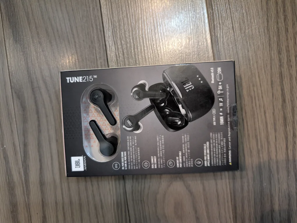 JBL Tune 215TWS Wireless Earbuds - Brand New image indicator(2)