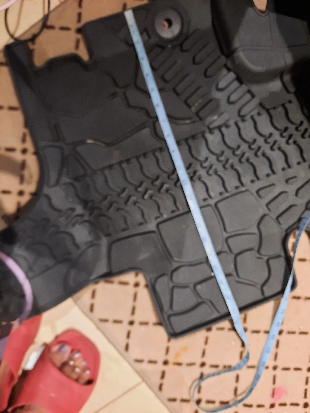 Wocch Jeep Wrangler JK Floor Mats - Black image indicator(5)