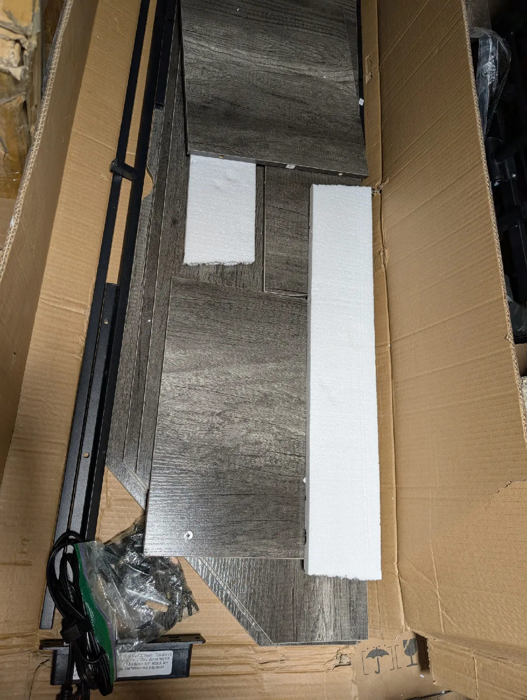 Grey Oak - TV Stand for Flat Screen up to 65" image indicator(8)