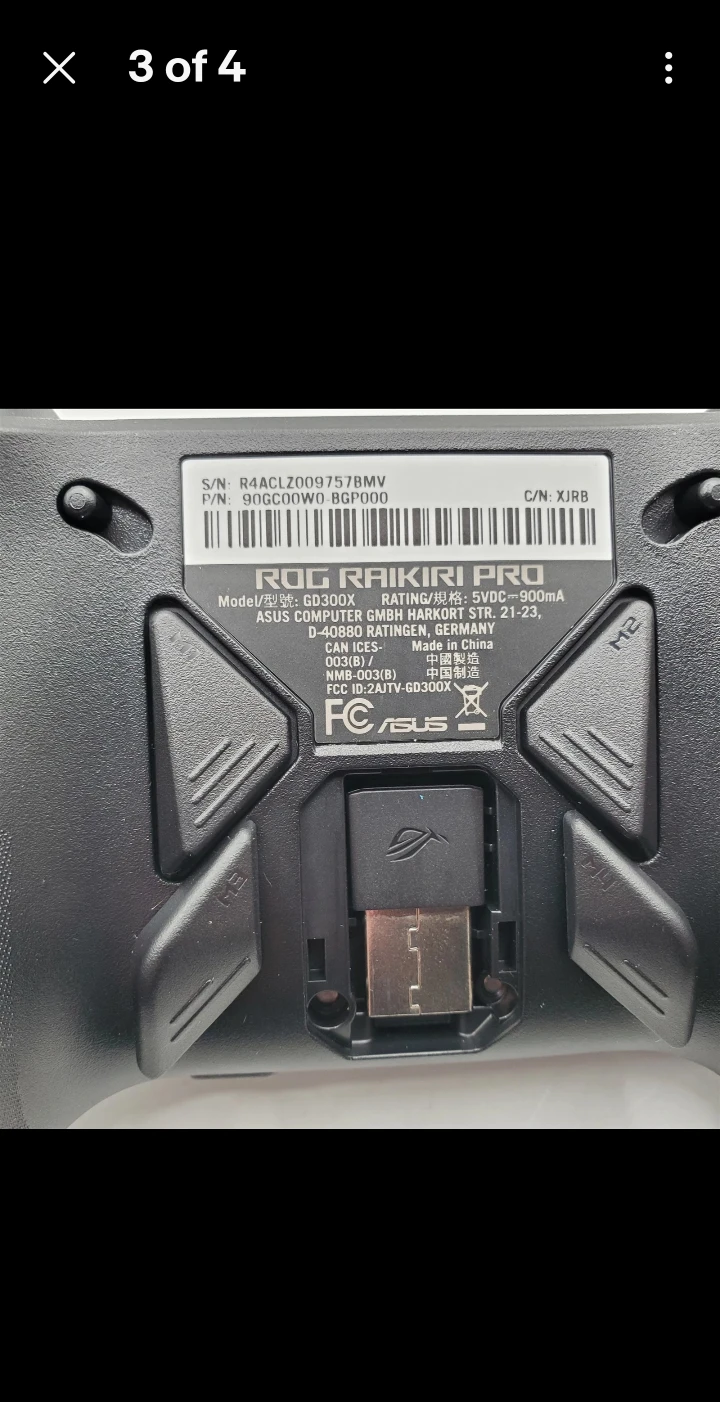 ROG Raikiri Pro Wireless Controller - photo 3