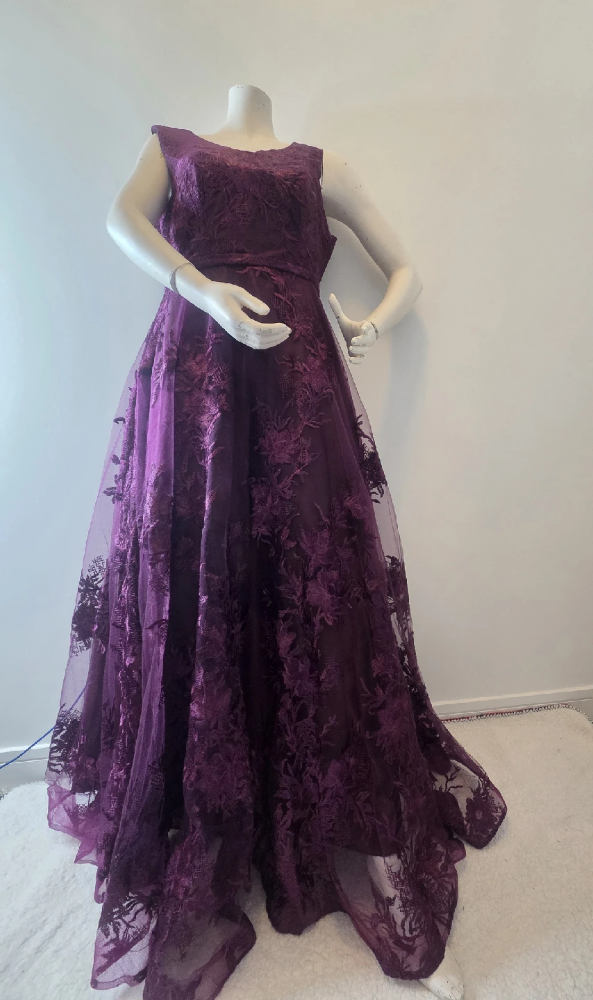 Purple Formal Dress - photo 3