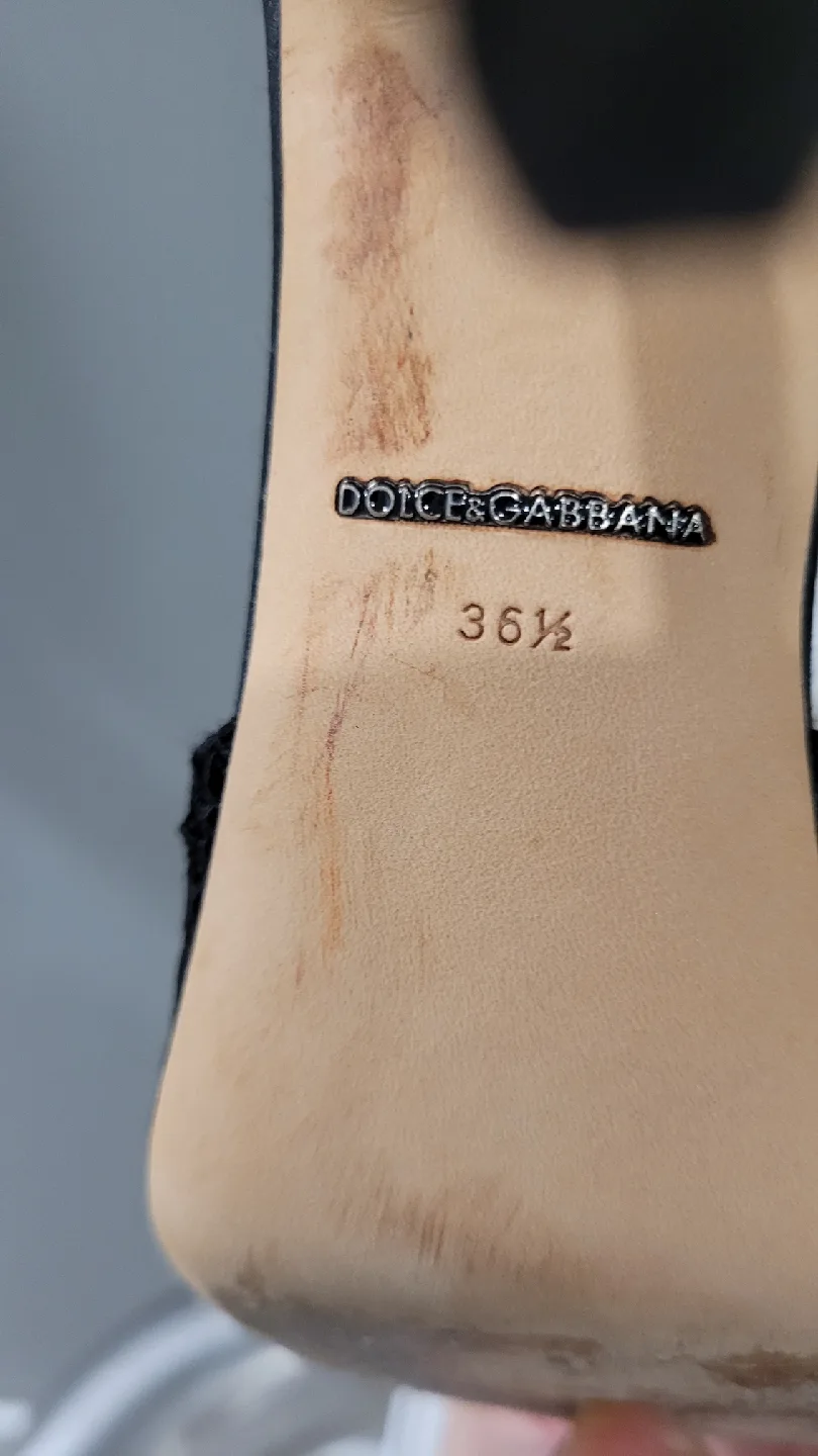 Authentic Dolce and Gabbana 36.5 image indicator(6)