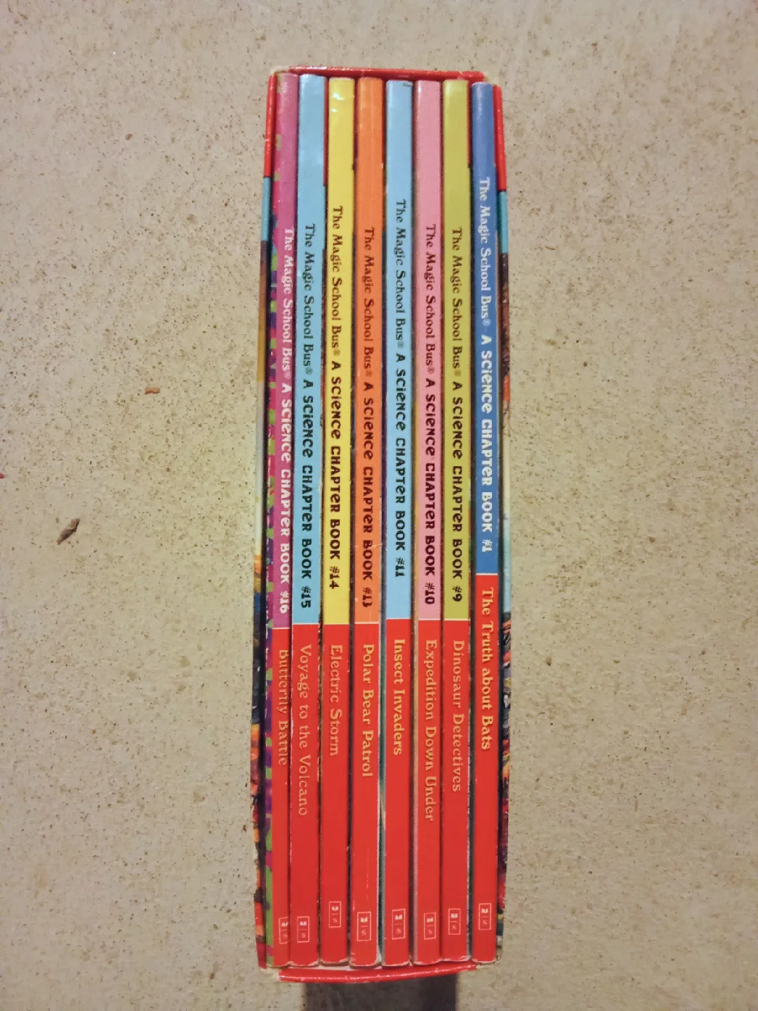 Magic School Bus Chapter Books Boxed Set 8 books image indicator(3)